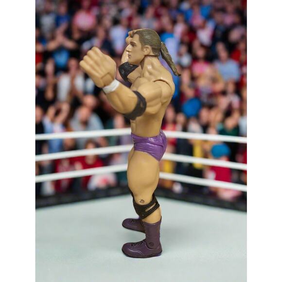 2003 WWE Jakks Ruthless Aggression Series 6 HHH Purple Tights Wrestling Figure - Picture 4 of 5